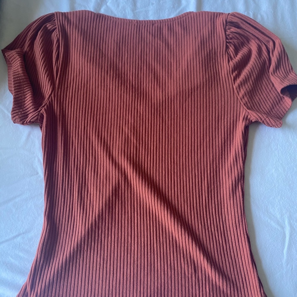 Coral/pink causal shirt